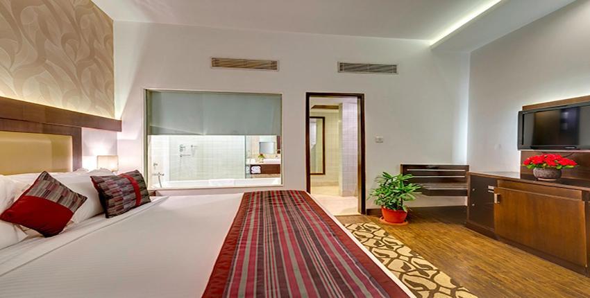 Hotel Hindusthan International, Varanasi Zimmer foto